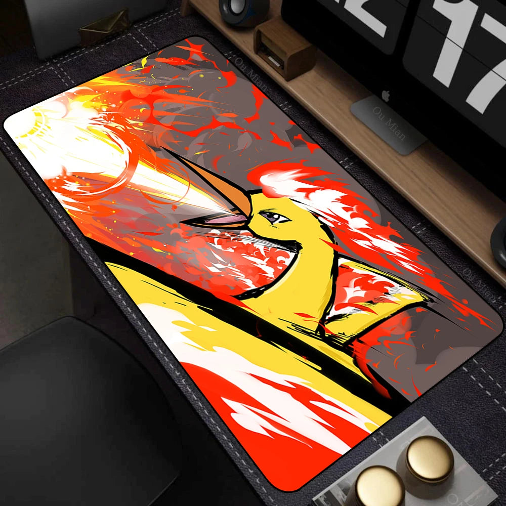 Elf Mousepad Kawaii P-pokemon Mousepad Table Playmat TCG CCG Mat Trading Card Game Mat Mouse Pad Gaming Play Mat 35x60CM