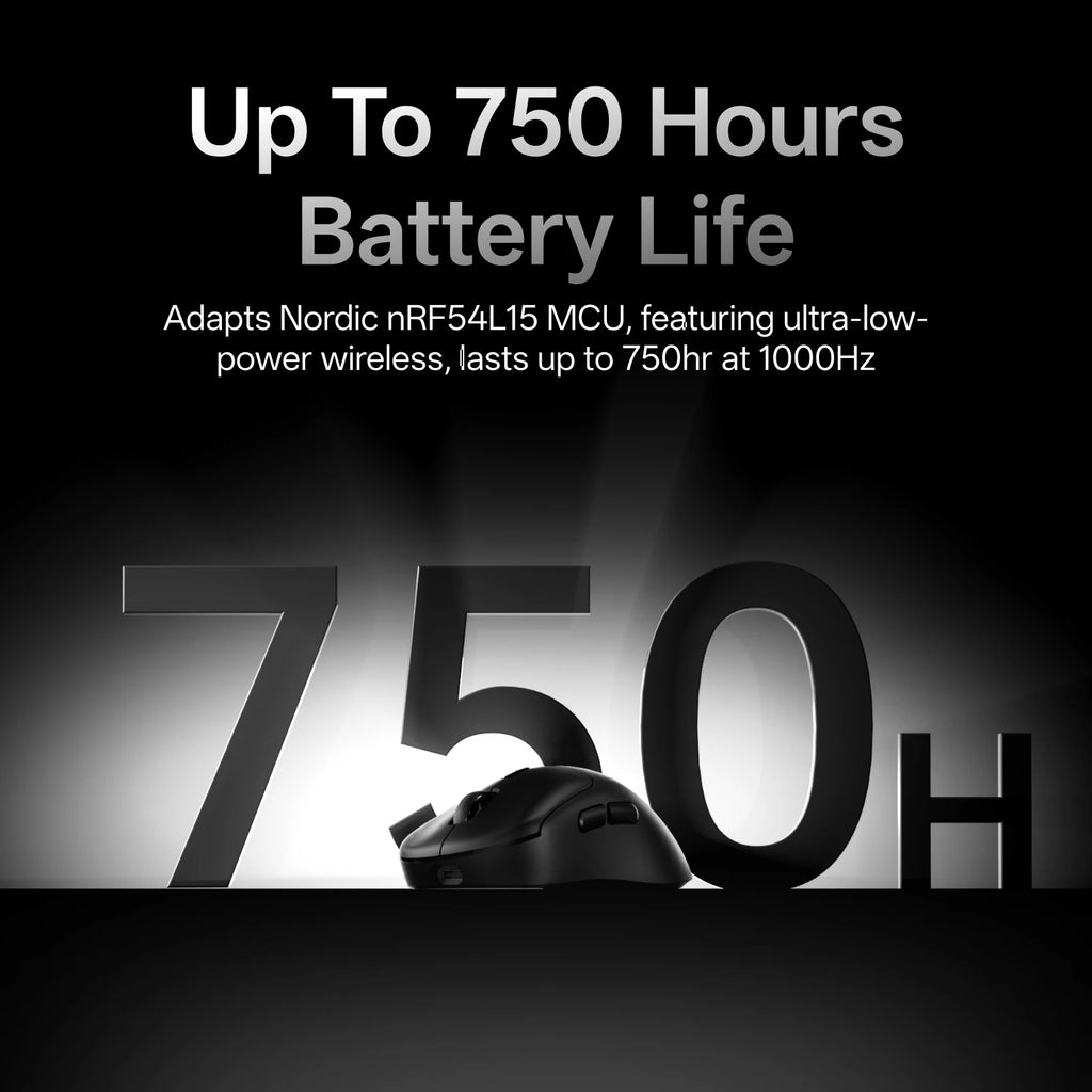 Rapoo VT3Pro GEN-1 Wireless Gaming Mouse – 59g Lightweight, 8KHz Polling Rate, 26,000 DPI, 9 Programmable Buttons