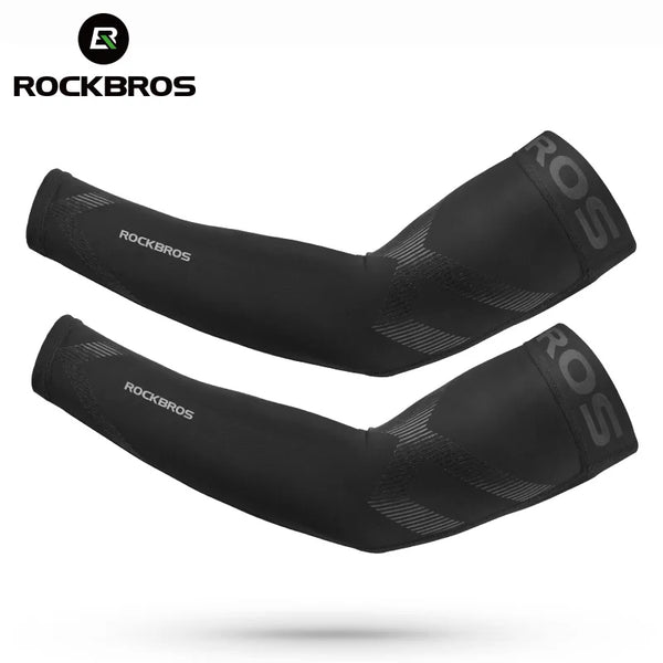 ROCKBROS Ice Silk Gaming Arm Sleeves – Breathable Cooling Arm Cover, Lightweight, Sweat Control for PC & Console Gamers