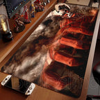 Anime Attack On Titan Mouse Pad Computer Non-slip Gaming Mousepad XXL Locking Edge Game PC Laptop Keyboard Mouse Mat Desk Carpet