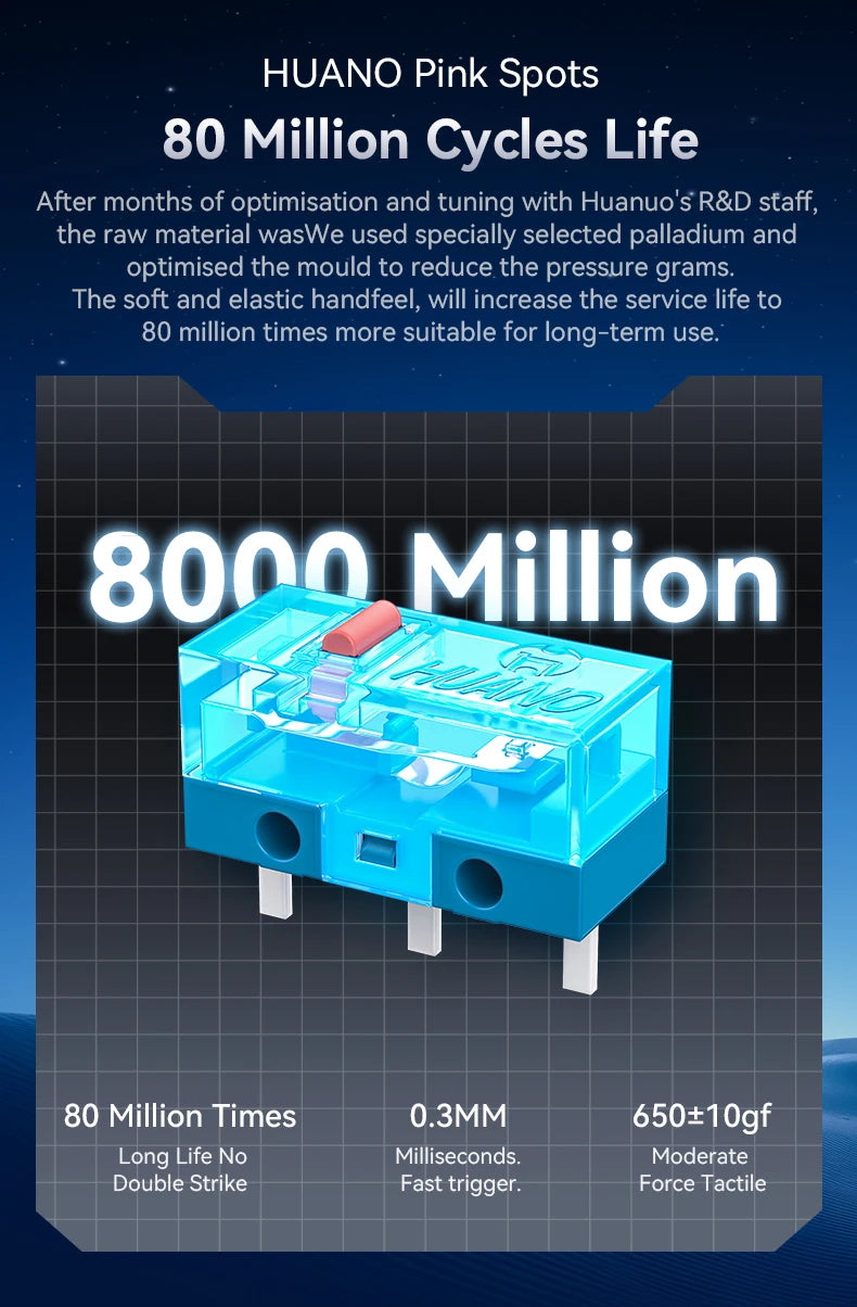 Attack Shark X6 Lightweight Gaming Mouse – Up to 26K DPI, RGB Backlight, Wireless 3-Mode Connection, Charging Base, for Laptop & Desktop