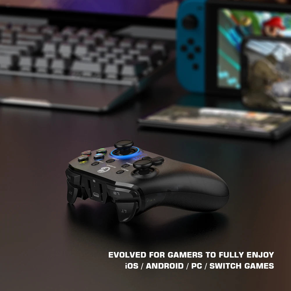 GameSir T4 Pro SE Wireless Bluetooth Gamepad with 6-Axis Gyro for Nintendo Switch, Android, iPhone & PC