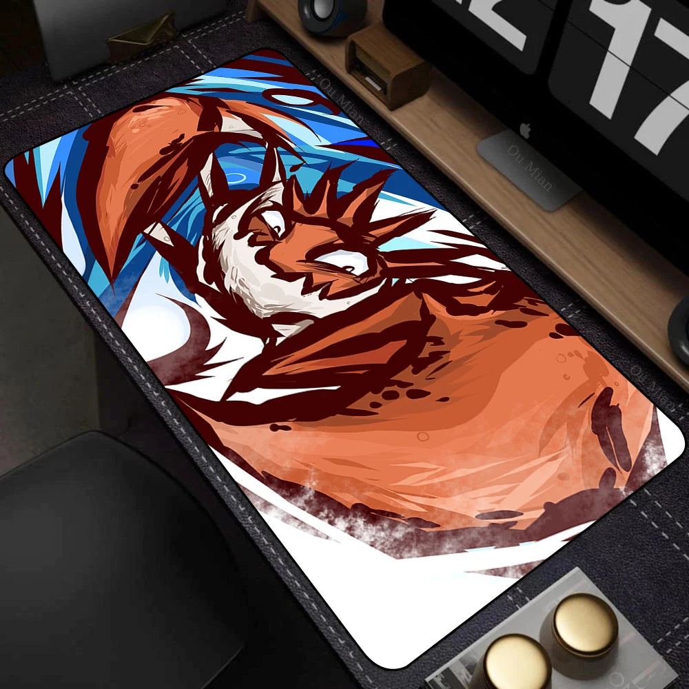 Elf Mousepad Kawaii P-pokemon Mousepad Table Playmat TCG CCG Mat Trading Card Game Mat Mouse Pad Gaming Play Mat 35x60CM