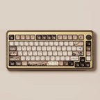 Akko MU02 Mountain Seclusion Mechanical Keyboard – 75%, Wooden Case, RGB, Hot-Swappable, BT 5.0 / 2.4G Wireless / Type-C Wired