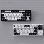 130 Keys Printstream PBT Keycaps – Cherry Profile, 5-Side Dye-Sublimation, for Gateron MX Switches Mechanical Gaming Keyboard