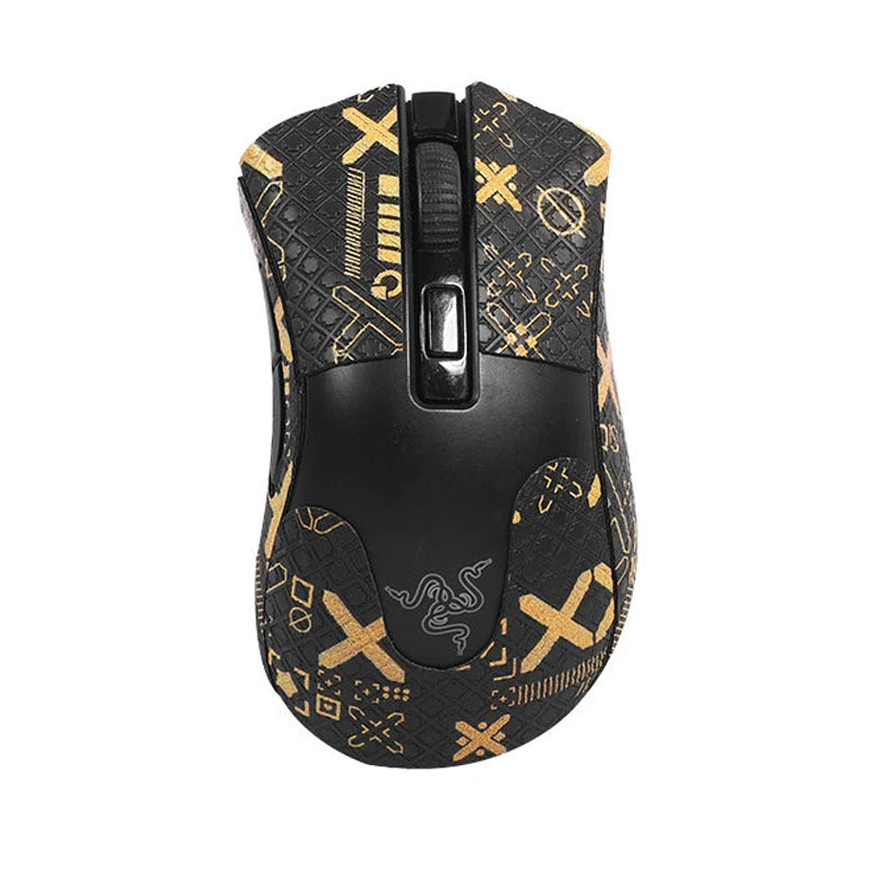 Mouse Grip Tape Skate Sticker Non Slip Suck Sweat Mouse Sticker For Razer DeathAdder V2 Mini
