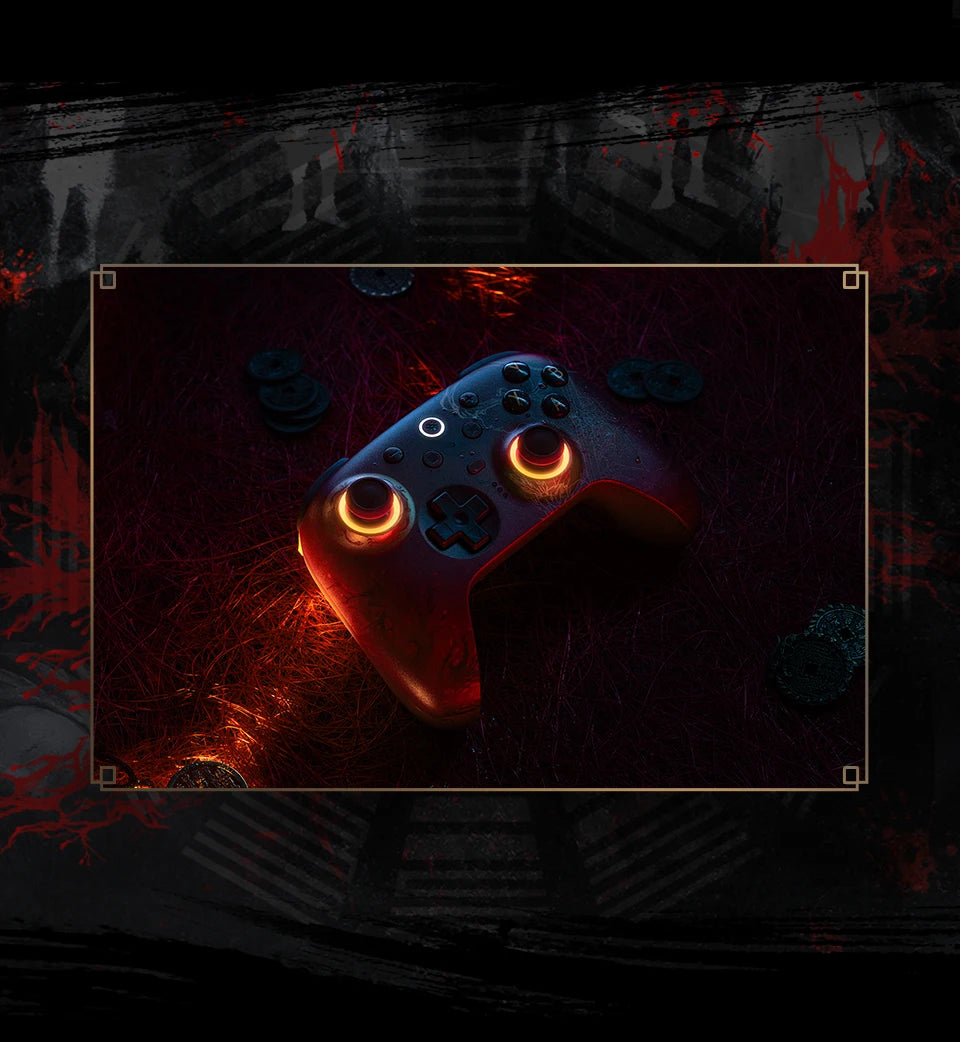 8BitDo Ultimate 2 Wireless Gaming Controller - Hall Effect for PC & Android (WUCHANG Edition)