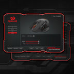 Redragon M811 PRO Wireless MMO Gaming Mouse – RGB Gamer Mouse with 15 Programmable Buttons & 10 Side Macro Keys