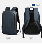 Heroic Knight Business Backpack - 14" Laptop, Waterproof, USB Charging, Multifunctional Travel Backpack