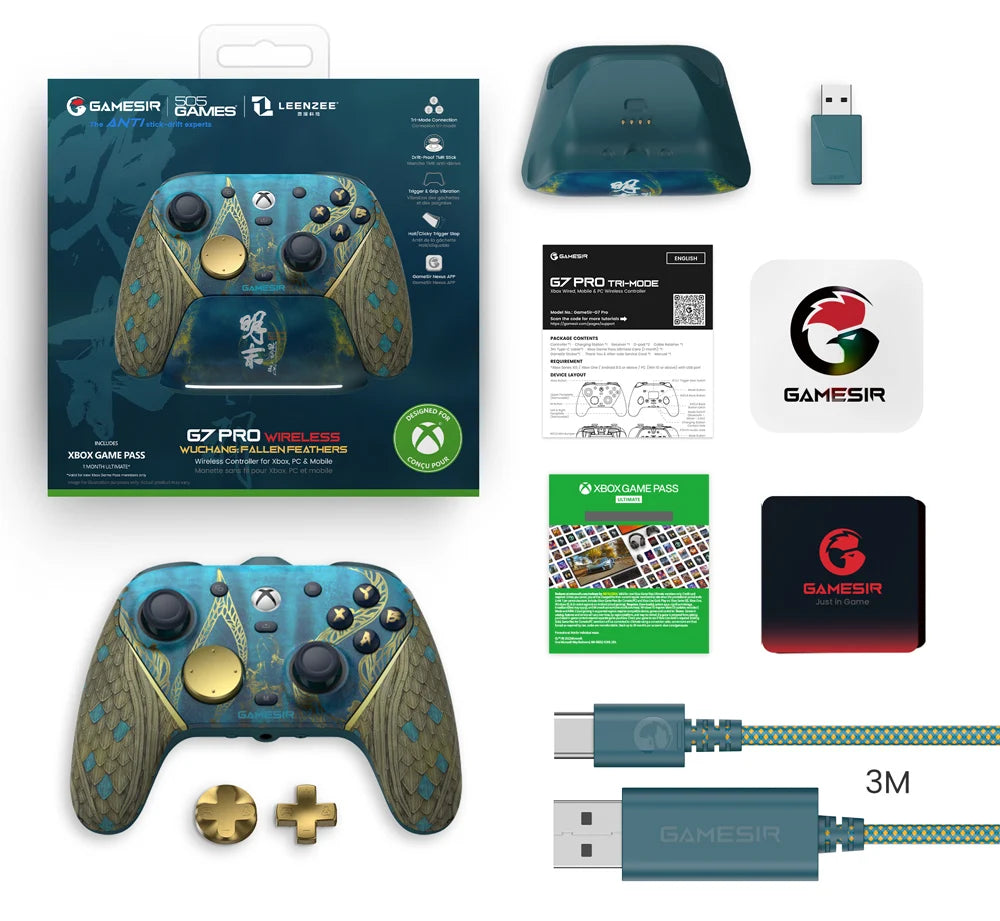 GameSir G7 Pro WUCHANG Fallen Feathers Edition Wireless Bluetooth Controller for Xbox Series S/X, Xbox One & PC