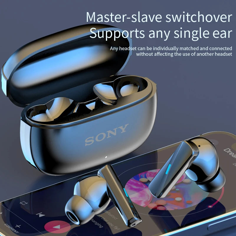 Original Sony Mate 50 Wireless Bluetooth Earbuds | Stereo Hi-Fi Noise Reduction Sports Headphones with Microphone & Touch Control
