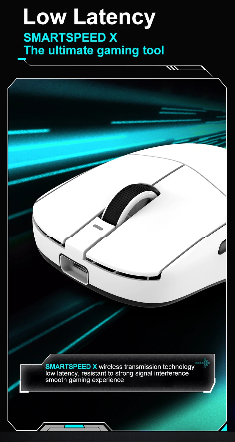 ATK VXE Dragonfly R1 Pro MAX Esports Wireless Gaming Mouse – PAW3395 Sensor, Rechargeable, Lightweight Custom FPS Mouse, Ideal for CS:GO