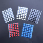 40Pcs 6.5mm diameter 0.8mm thickness Small Dots Universal Mouse Skates for Logitech Rubberized Mouse Foot Glide Feet Sticker