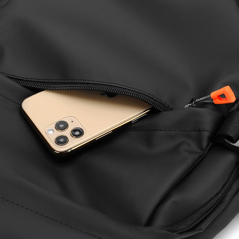 Luxury Men's 15.6-inch Laptop Backpack - High-Capacity Waterproof Travel & School Backpack