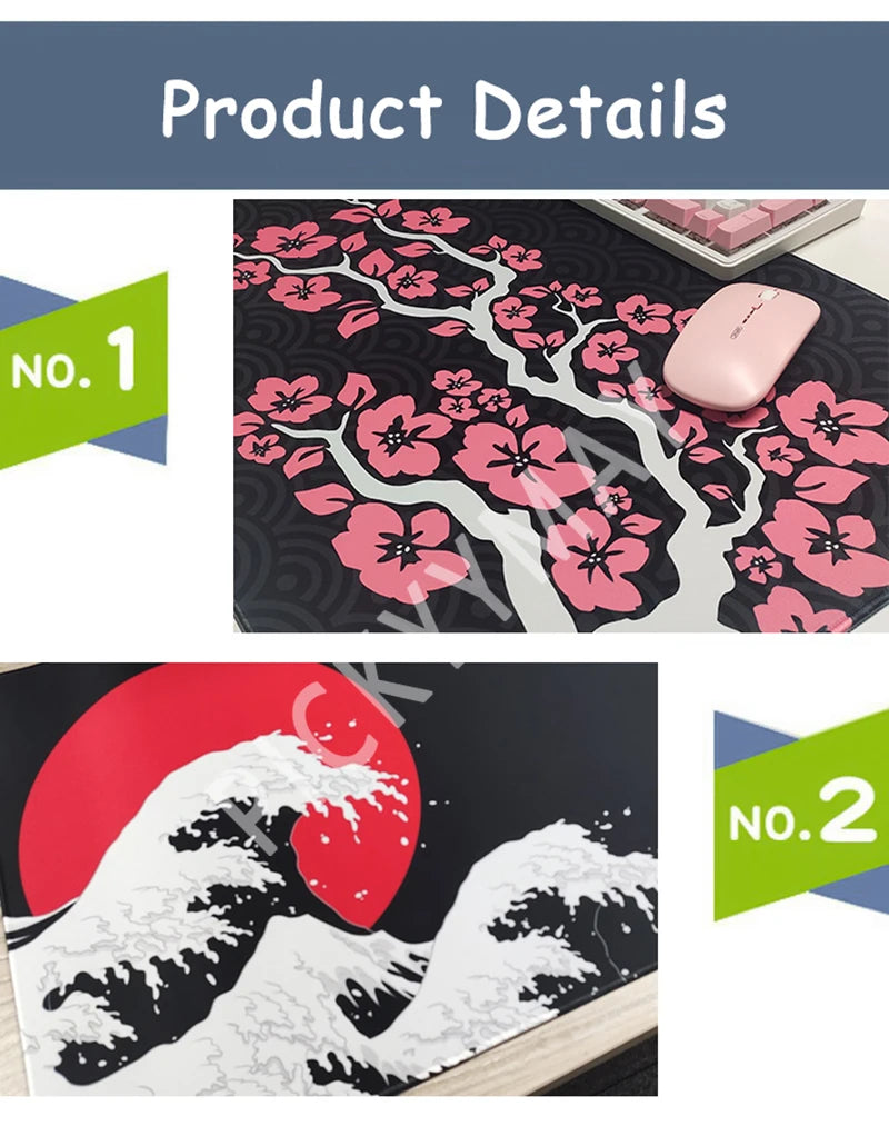 Octopus Locking Edge Mouse Mats Large Natural Rubber Mouse Pad Gaming Mousepads Gamer Mousepad Desk Pads Keyboard Mat 900x400