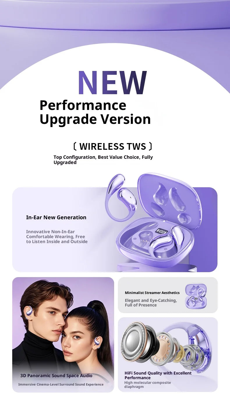 Original Sony X32 Wireless Bluetooth Headphones | Hi-Fi Sports Music Ear-Hook Style Headset with Microphone