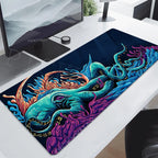 Octopus Locking Edge Mouse Mats Large Natural Rubber Mouse Pad Gaming Mousepads Gamer Mousepad Desk Pads Keyboard Mat 900x400
