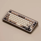 Akko MU02 Mountain Seclusion Mechanical Keyboard – 75%, Wooden Case, RGB, Hot-Swappable, BT 5.0 / 2.4G Wireless / Type-C Wired