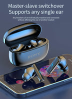 Original Sony Mate 50 Wireless Bluetooth Earbuds | Stereo Hi-Fi Noise Reduction Sports Headphones with Microphone & Touch Control