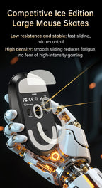 Delux M400 Wireless Gaming Mouse – 24,000 DPI, 1KHz Polling Rate, PAW3311 Sensor, Tri-Mode, 500mAh Rechargeable, for All Hand Sizes