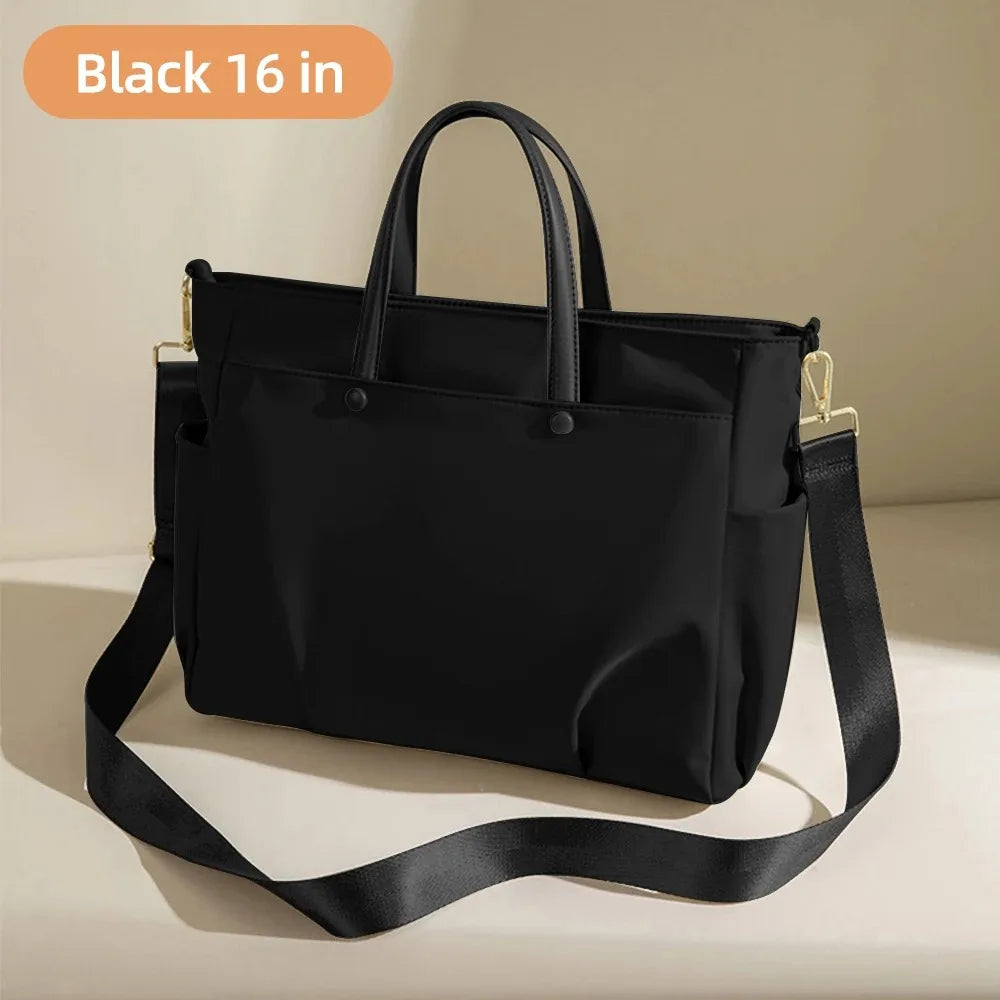 15-16 Inch Laptop Sleeve Bag - Shockproof Computer Briefcase Handbag for Travel