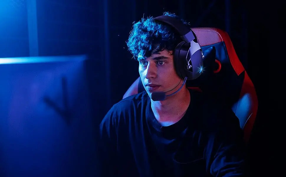 Acinaci 2.4GHz Wireless Gaming Headset – Bluetooth, Mic, for PS5/PS4/PC/Switch