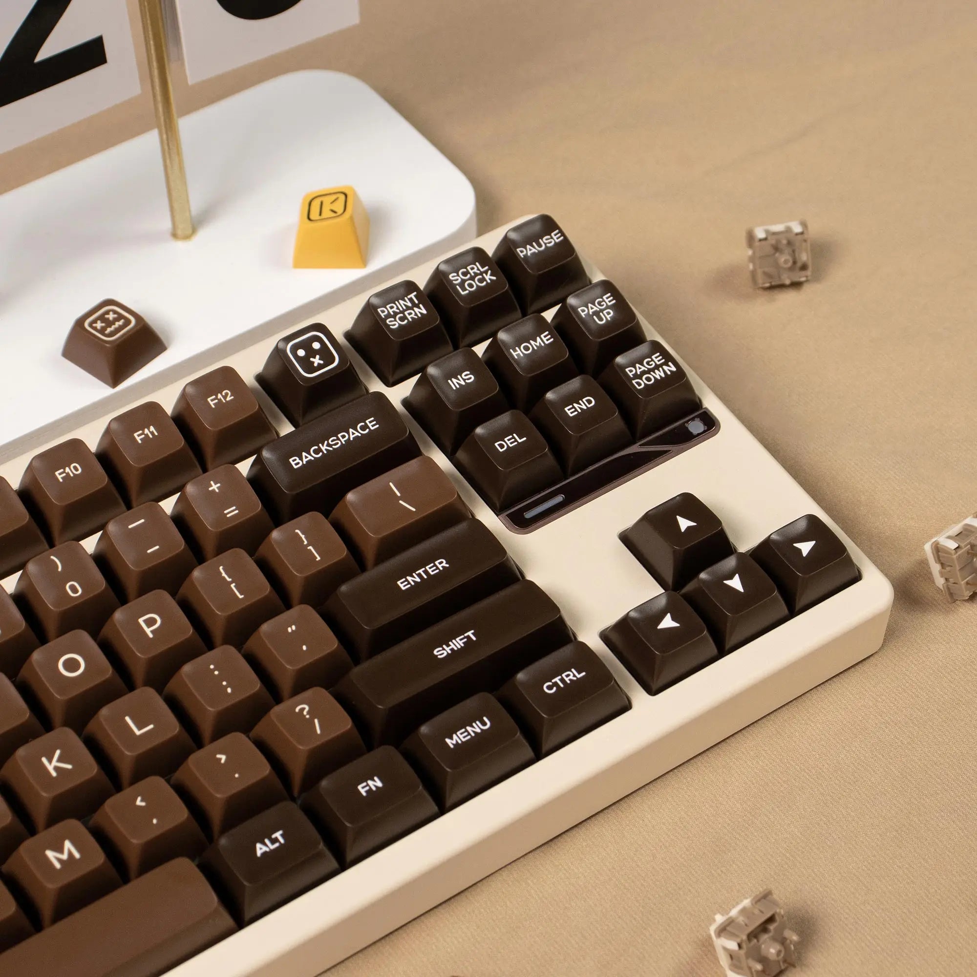 GMK Monster Keycaps – 161 Keys, SA Profile, Double-Shot ABS Keycaps for MX Switches, Mechanical Keyboard Game ISO Keys