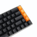 NPKC DSA Blank Keycaps – ANSI Layout, PBT, Retro Custom Keycap Set for Cherry MX Switch Mechanical Keyboard GH60 / XD / GK64