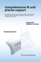 Ergonomic Gaming Chair - Comfortable Office Chair with Mute Rollers, Rotating Lift, Adjustable Backrest