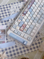 95 Keys Cherry Profile PBT Keycaps – Spark Conference Theme, for Gaming Mechanical Keyboard 61/64/68/75-Key Layouts, AULA F75 Compatible