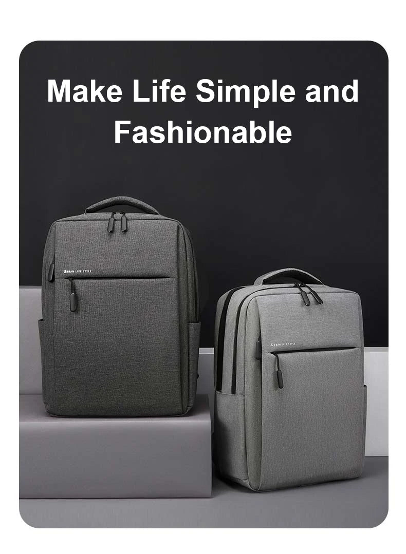 17.3-inch Laptop Backpack - Large Capacity Waterproof Travel Backpack with Multi-Pockets for Men