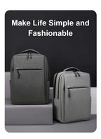 17.3-inch Laptop Backpack - Large Capacity Waterproof Travel Backpack with Multi-Pockets for Men