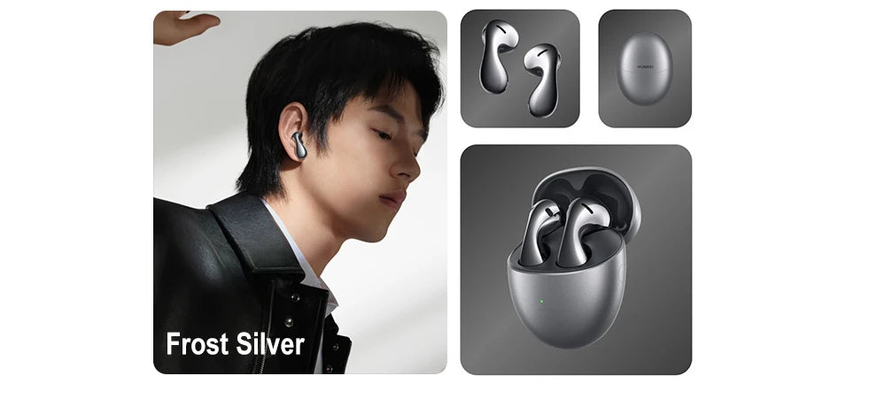 Huawei FreeBuds 5 TWS Wireless Bluetooth 5.2 Earphones | Hi-Fi LDAC Headset with Active Noise Reduction & IP54 Rating