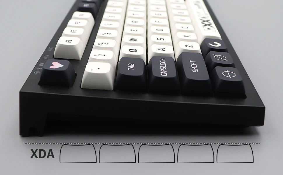 Printstream Theme XDA Keycaps – German / French / Spanish ISO Layout, Dye-Sub, for TKL87 / GMMK Pro / 7U AZERTY Keyboard