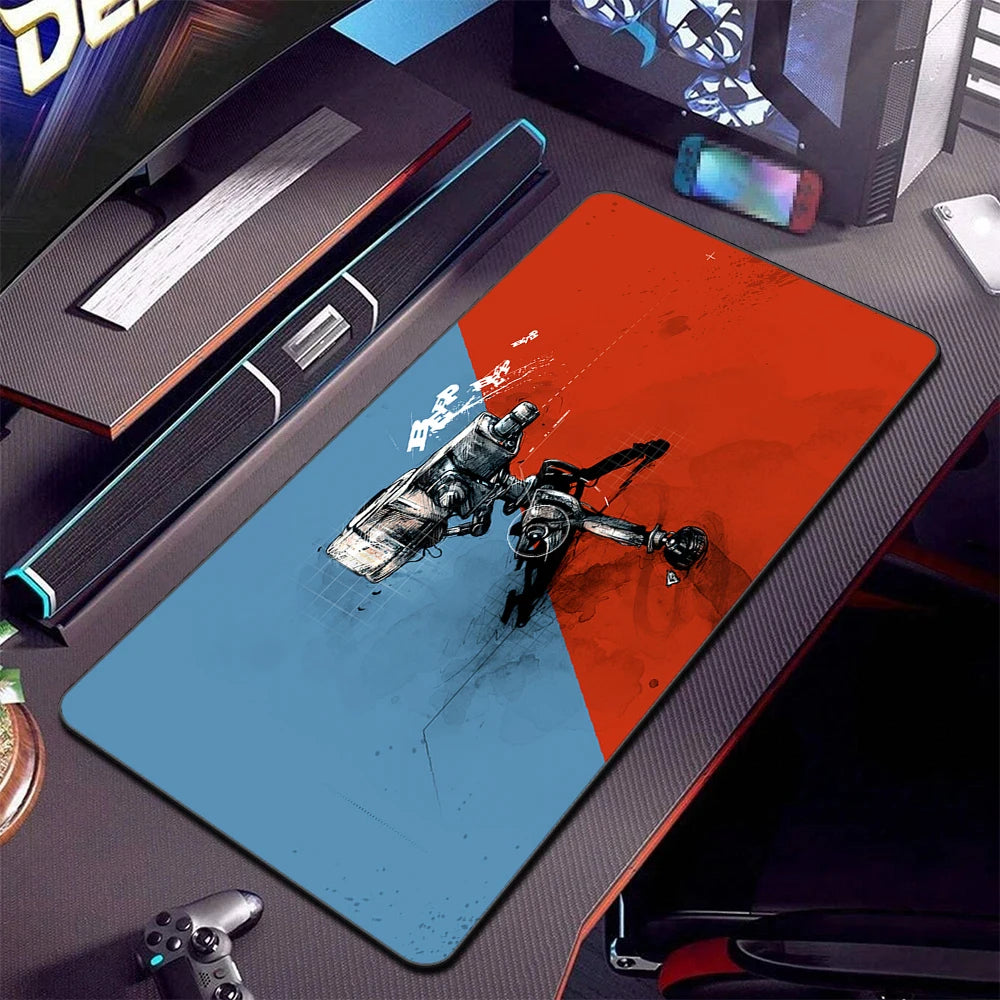 Half Life Large Mouse Pad Gamer Gaming Mousepad PC XL Office Computer Mouse Mat Silicone Keyboard Mats Desk Pads Laptop Mausepad