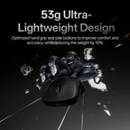 Rapoo VT2 MAX Wireless Esports Gaming Mouse – 8K Polling Rate, Optical Sensor, Ergonomic Design, 53g Lightweight, for PC & Laptop