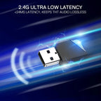 Redragon H858 Gaming Headset – 2.4GHz Wireless / Bluetooth / Wired, Over-Ear Design