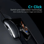 Rapoo VT9 PRO Wireless Gaming Mouse – PAW3398 Sensor, 26,000 DPI, 68g Lightweight, Wired & Wireless, 160H Long Battery Life