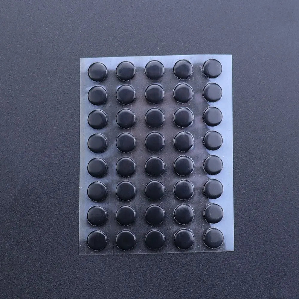 40Pcs 6.5mm diameter 0.8mm thickness Small Dots Universal Mouse Skates for Logitech Rubberized Mouse Foot Glide Feet Sticker