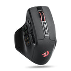 Redragon M811 PRO Wireless MMO Gaming Mouse – RGB Gamer Mouse with 15 Programmable Buttons & 10 Side Macro Keys