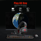 NUBWO G06 Dual Wireless Gaming Headset – 2.4GHz & Bluetooth 5.3, Mic, Multi-Platform