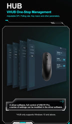 ATK VXE Dragonfly R1 Pro MAX Esports Wireless Gaming Mouse – PAW3395 Sensor, Rechargeable, Lightweight Custom FPS Mouse, Ideal for CS:GO