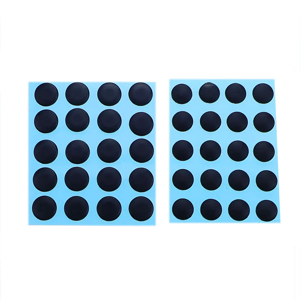 2Set 6mm 7mm diameter ICE Version Esports Mouse Skates Mouse Feet DIY Universal Dot Mouse Pad Antii-slip Mouse Feet Sticker