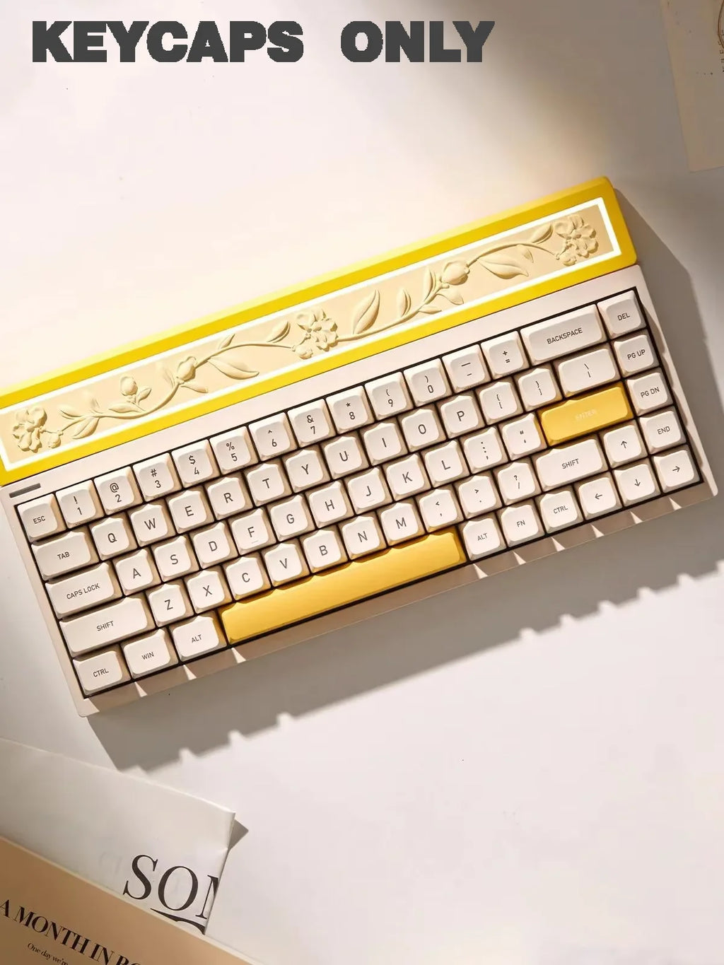 NPKC Cherry Profile Anime Keycaps – PBT, for MX Switch, 60% / 65% Mechanical Keyboards, Wooting 60 / MAD 68HE Compatible