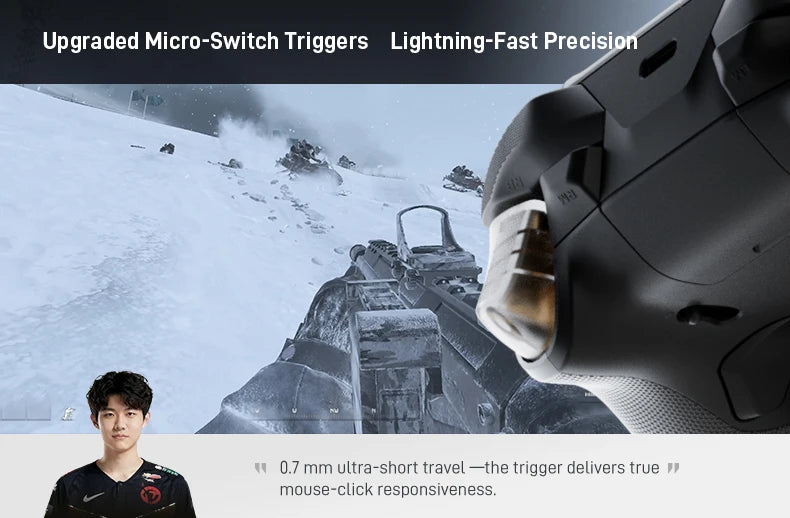 Flydigi Vader 5 Pro Gaming Controller With Hall Rocker FORCESWITCH™ Triggers Switch 1000Hz Gamepad For Mobile Switch TV PC