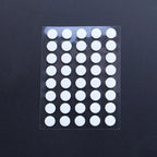 40Pcs 6.5mm diameter 0.8mm thickness Small Dots Universal Mouse Skates for Logitech Rubberized Mouse Foot Glide Feet Sticker