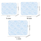 11-15 Inch Quilted Laptop Sleeve - Coquette Floral Laptop Carrying Case for Office