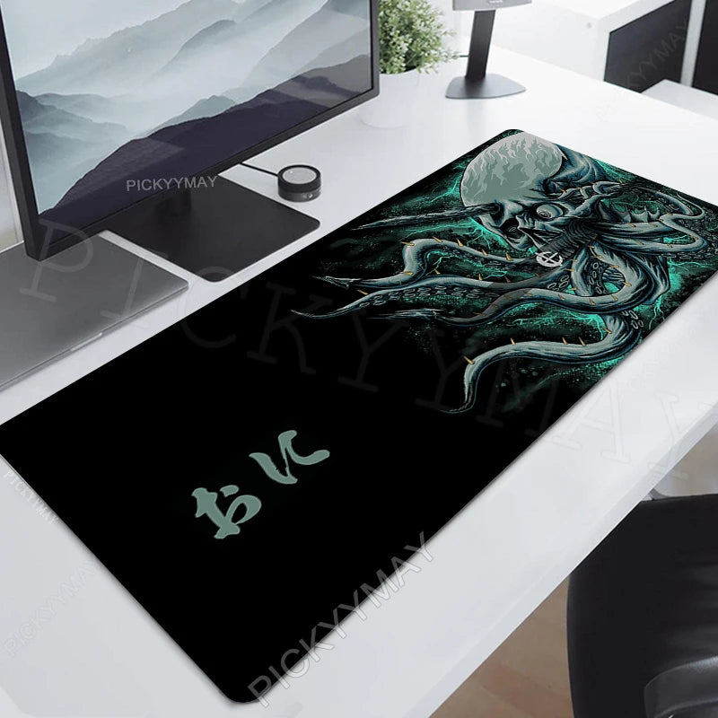 Octopus Locking Edge Mouse Mats Large Natural Rubber Mouse Pad Gaming Mousepads Gamer Mousepad Desk Pads Keyboard Mat 900x400