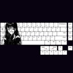 NPKC Cherry Profile Anime Keycaps – PBT, for MX Switch, 60% / 65% Mechanical Keyboards, Wooting 60 / MAD 68HE Compatible
