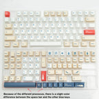 MOG Soy Milk Keycaps – XDA / Cherry / OEM Profiles, PBT, for Cherry MX Switch Gaming Mechanical Keyboard 68 / 75 / 82 / 98 / 104 Layouts